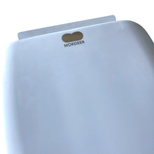 Load image into Gallery viewer, MORDEER Round White Toilet Seat, Modern Plastic Toilet Seat Easy Install, Light Weight