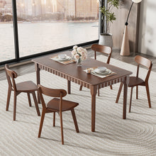 Load image into Gallery viewer, Mordeer Solid Wood Dining Table with Thickening Wave Edge