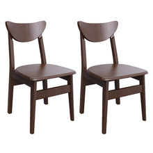 Load image into Gallery viewer, MORDEER Solid Wood Dining Chairs with Curved Backrest