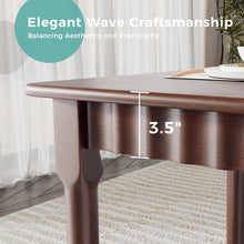 Load image into Gallery viewer, Mordeer Solid Wood Dining Table with Thickening Wave Edge