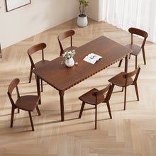 Load image into Gallery viewer, MODEER Solid Wood Dining Chairs with Curved Back