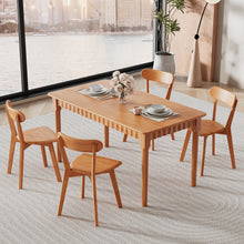 Load image into Gallery viewer, MODEER Solid Wood Dining Chairs with Curved Back
