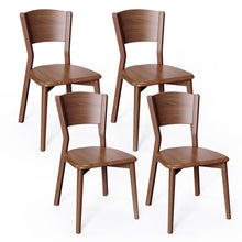 Load image into Gallery viewer, MORDEER Solid Wood Dining Chairs with Oak Backrest and Seat