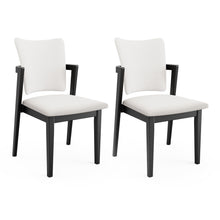 Load image into Gallery viewer, MORDEER Solid Wood Upholstered Dining Chairs