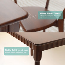 Load image into Gallery viewer, Mordeer Solid Wood Dining Table with Thickening Wave Edge