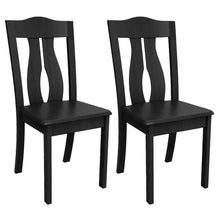 Load image into Gallery viewer, MORDEER Solid Wood Dining Chairs with Streamlined High Slat Back
