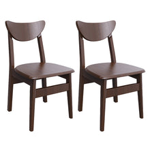 Load image into Gallery viewer, MORDEER Solid Wood Dining Chairs with Curved Backrest
