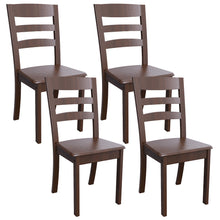 Load image into Gallery viewer, MORDEER Solid Wood Dining Chairs with High Ladders Back
