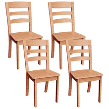 Load image into Gallery viewer, MORDEER Solid Wood Dining Chairs with High Ladders Back
