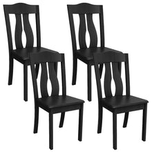 Load image into Gallery viewer, MORDEER Solid Wood Dining Chairs with Streamlined High Slat Back
